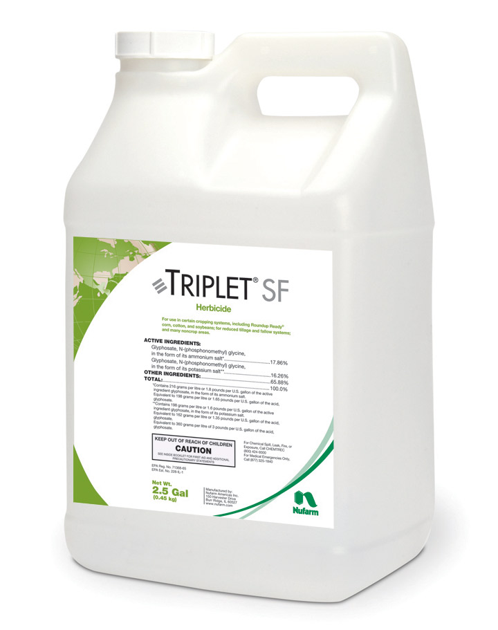 Triplet® SF 2.5 Gallon Jug - 2 per case - Chemicals